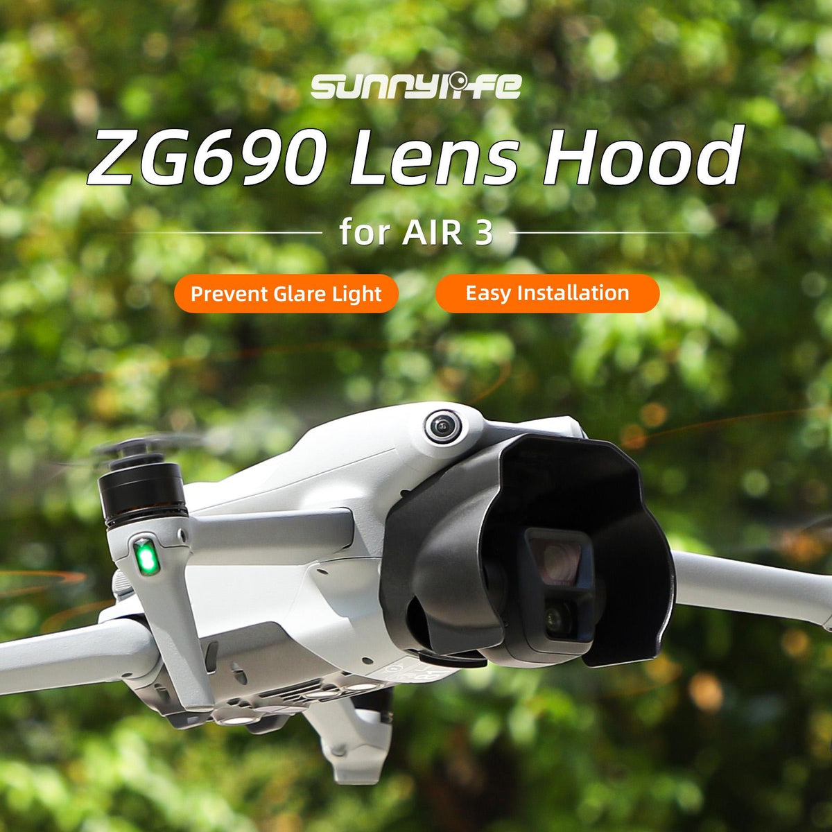 Anti-Glare Camera Lens Hood For Zg690-1915196798910205953