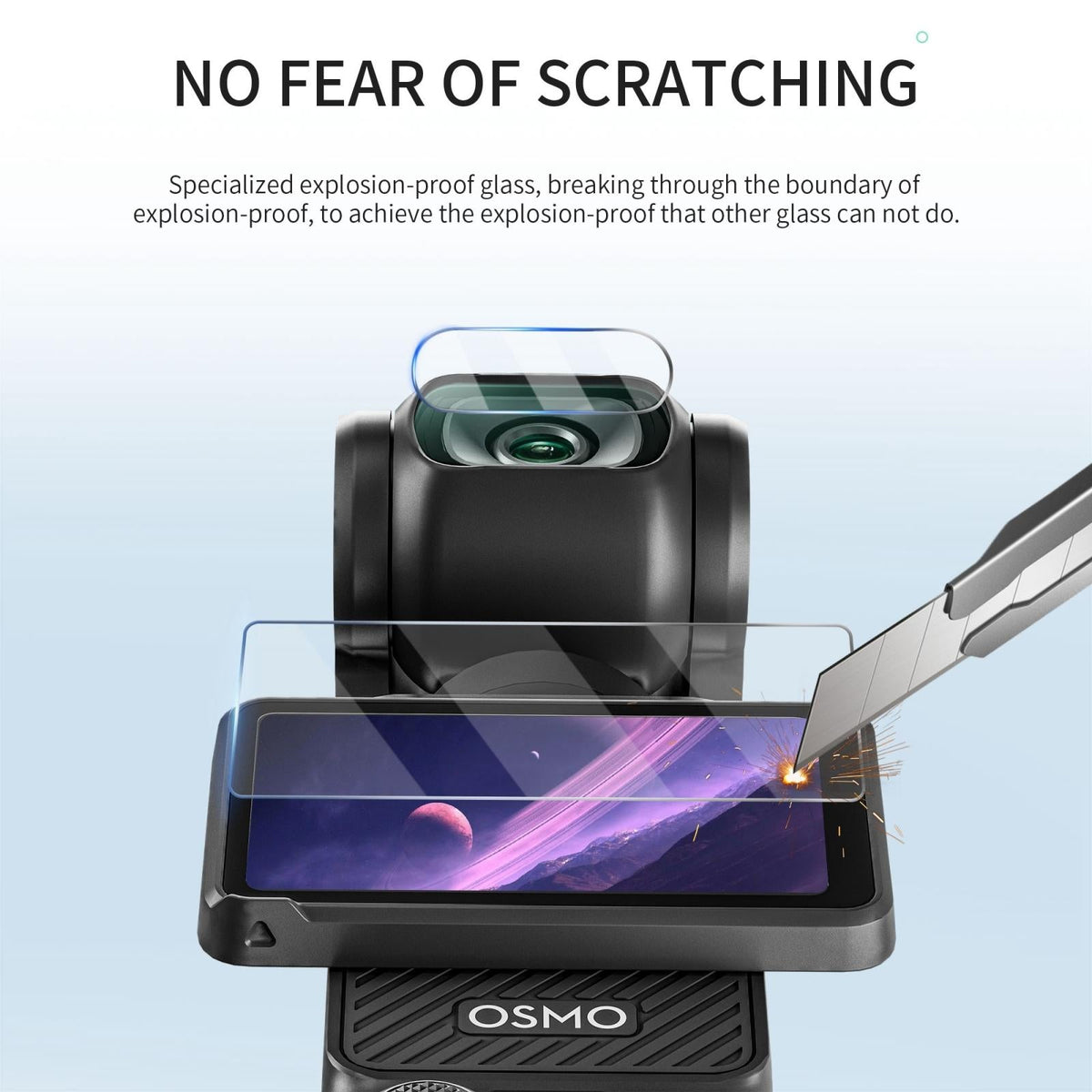 2-Pack Tempered Glass Lens Protector For Dji Pocket 3-1915196603086540804