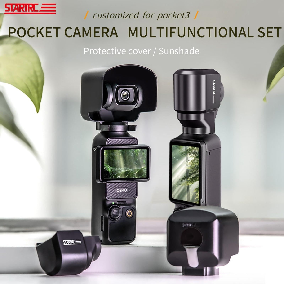 Universal 2-In-1 Gimbal Sunshade For Dji Pocket 3-1915196788529303553
