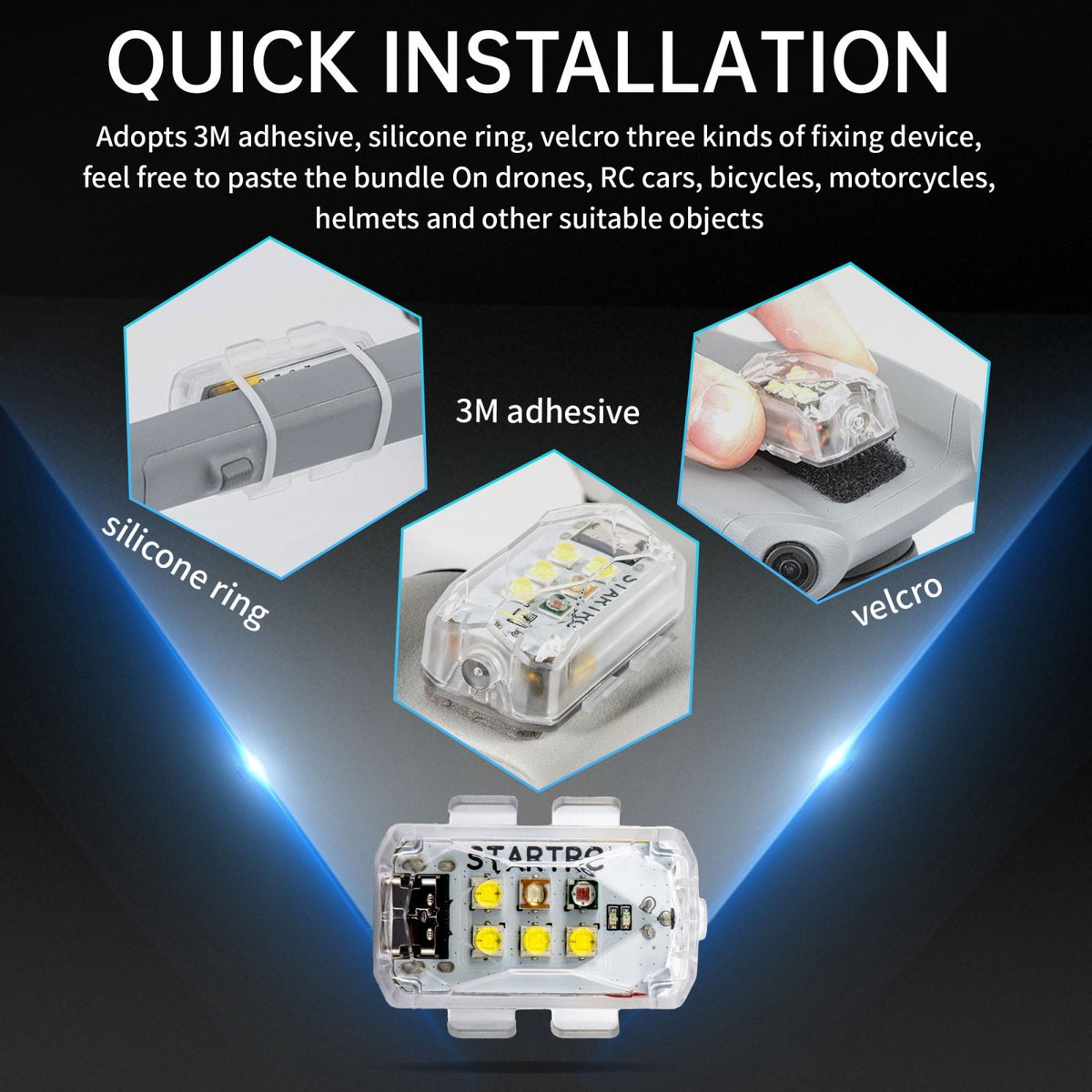 Night Alarm Led Drone Strobe Light-1915198250512683013