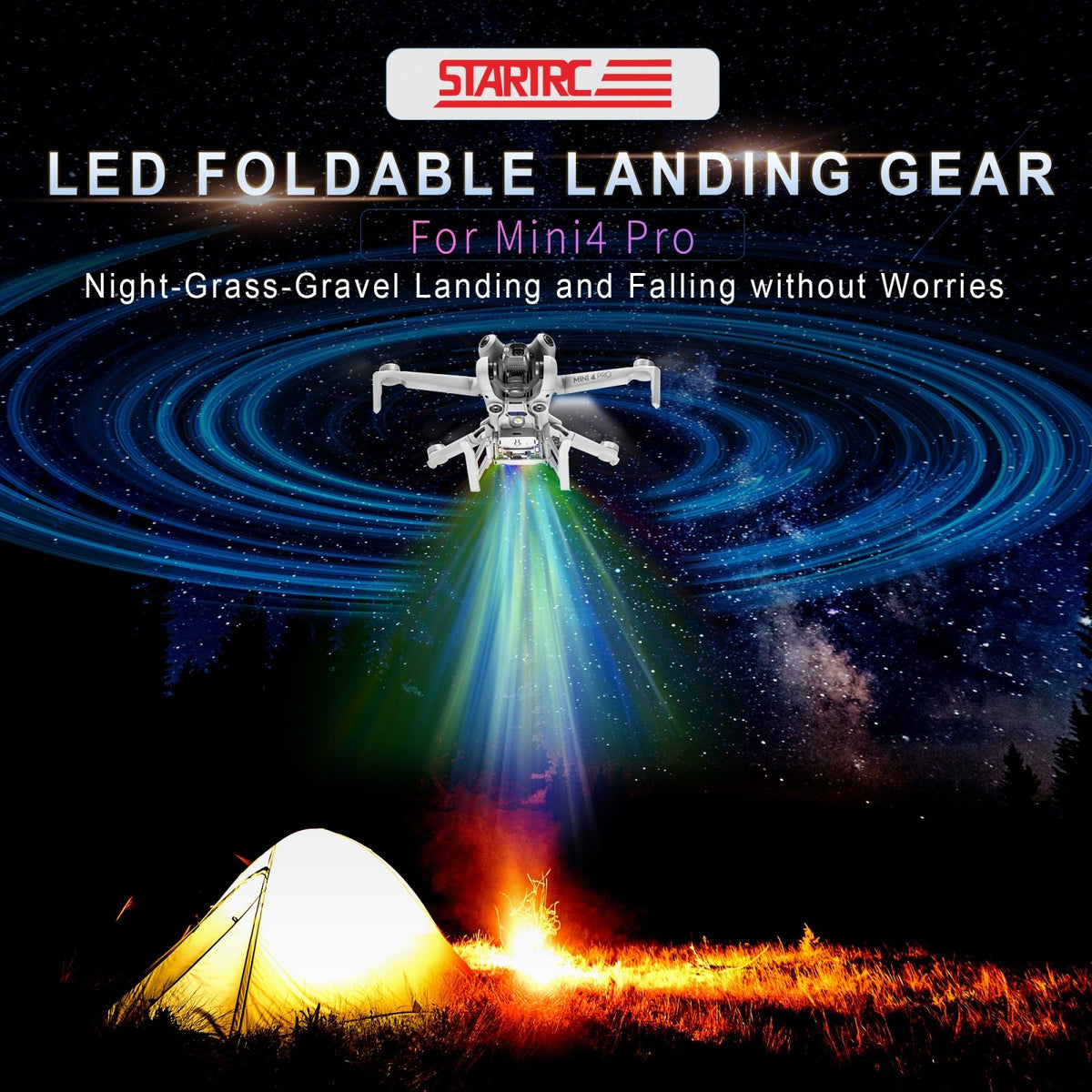 Foldable Landing Gear Training Rack For Dji Mini 4 Pro-1915196552788447233