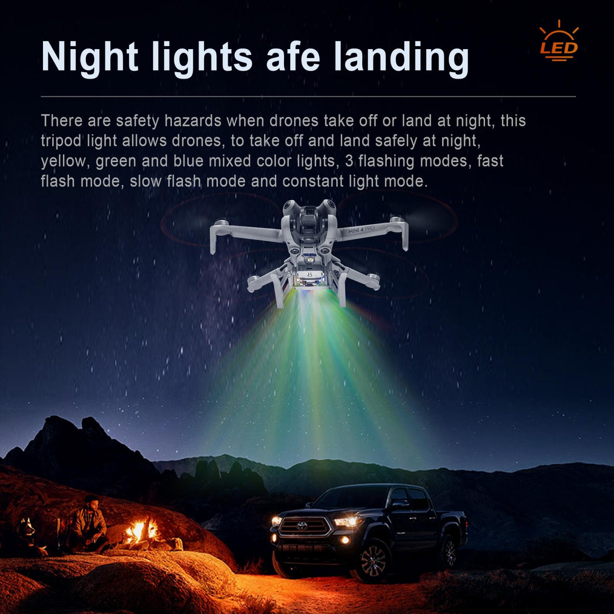 Foldable Landing Gear Training Rack For Dji Mini 4 Pro-1915196552788447234
