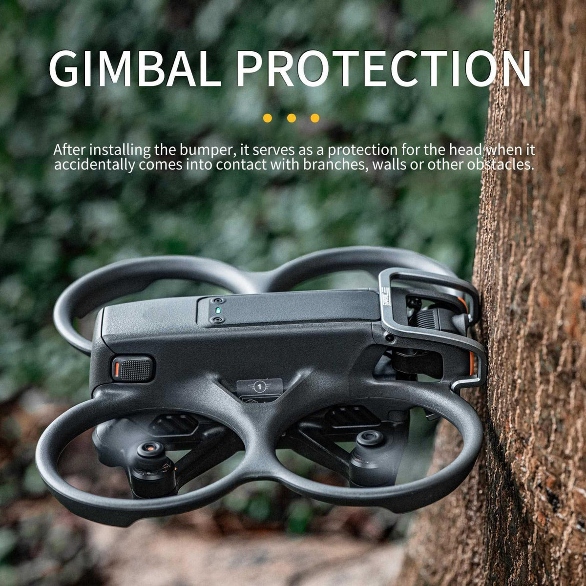Aluminum Alloy Gimbal Bumper For Anti-Collision Protection-1922443412896878594