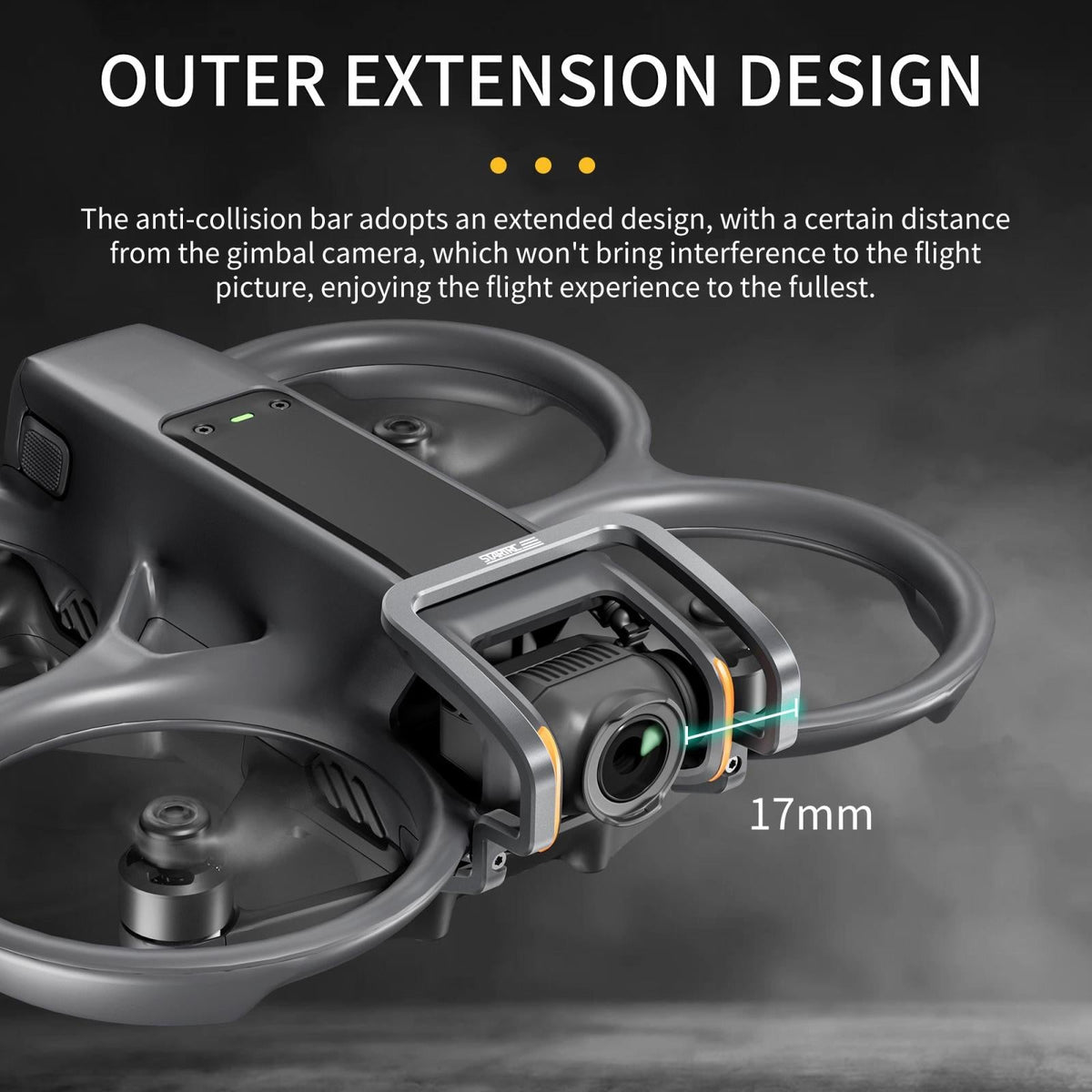 Aluminum Alloy Gimbal Bumper For Anti-Collision Protection-1922443412896878595
