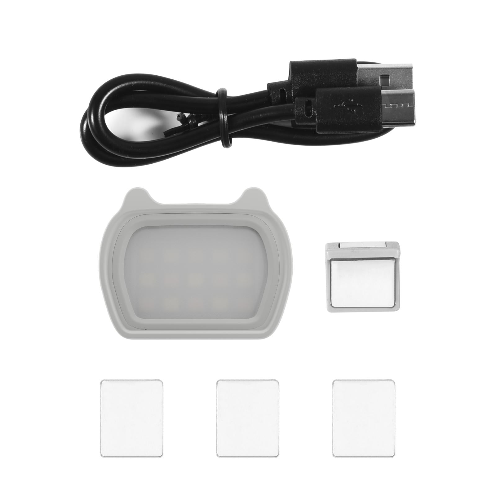 Universal Cat Ears Magnetic Fill Light For Dji Om Series - Multi Functional Beauty Selfie Light-1922443412334841861