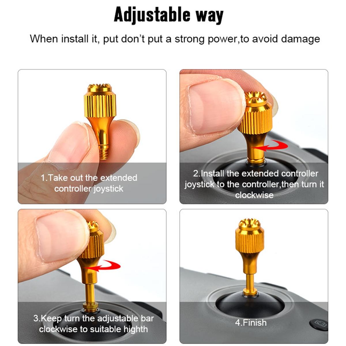 2-Pack Retractable Aluminum Alloy Drone Rockers For Dji Air 2S / Mini 2 / Mavic Air 2-1915196562611507204