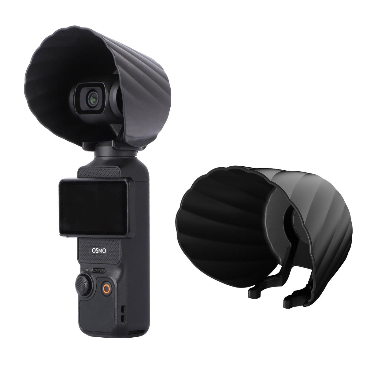 Sunshade Lens Hood For Dji Pocket 3 - Protective Cover-1915196754953900032