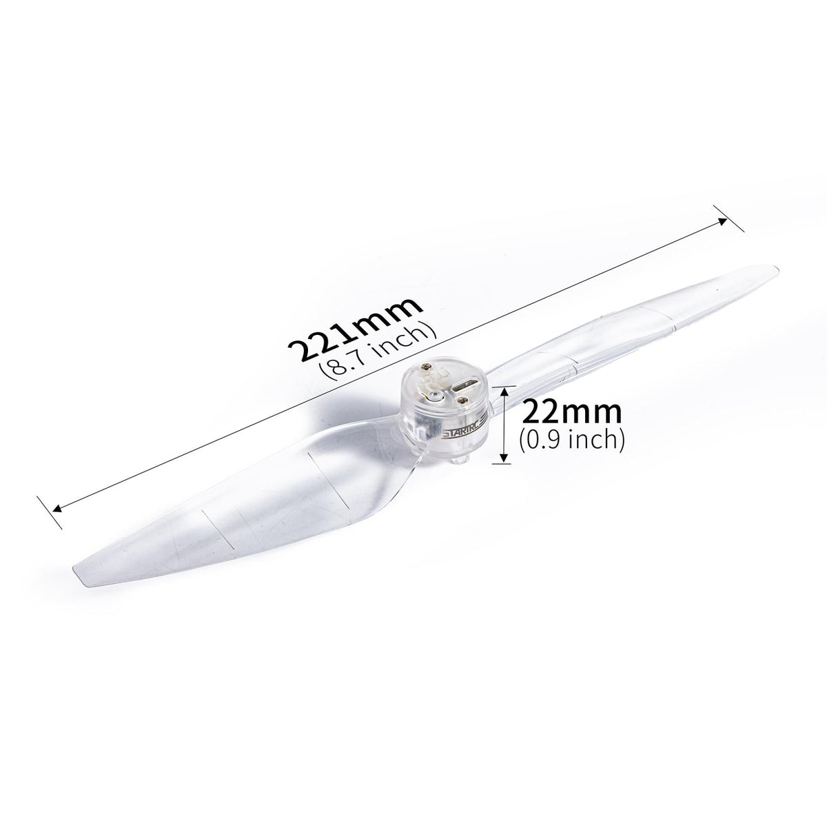 Low Noise Led Propellers - 2 Pairs-1915196606693642244