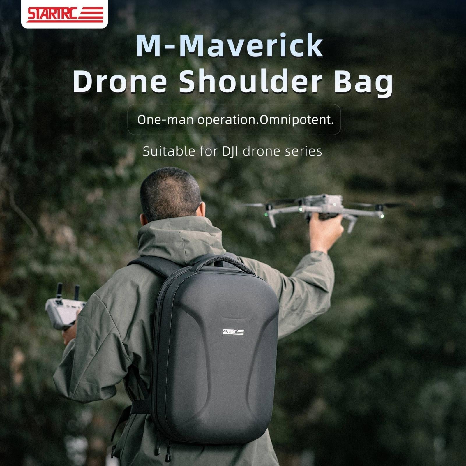 Waterproof Hard Shell Shoulder Bag Backpack For Dji Mavic 3 Pro / Classic No Code-1915196485692166145