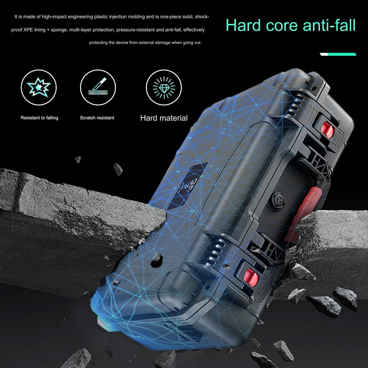 Waterproof Shockproof Portable Storage Box For Dji Rs4 / Rs4 Pro-1915196510241427460