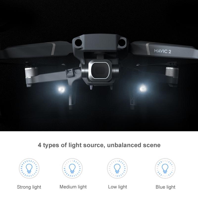 High Stand For Dji Mavic 2 Led Night Flight Light With Shock Absorption Landing-1964932278048133127