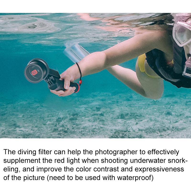 Professional Diving Lens Filter For Dji Pocket - Snorkeling-1915197886111551494