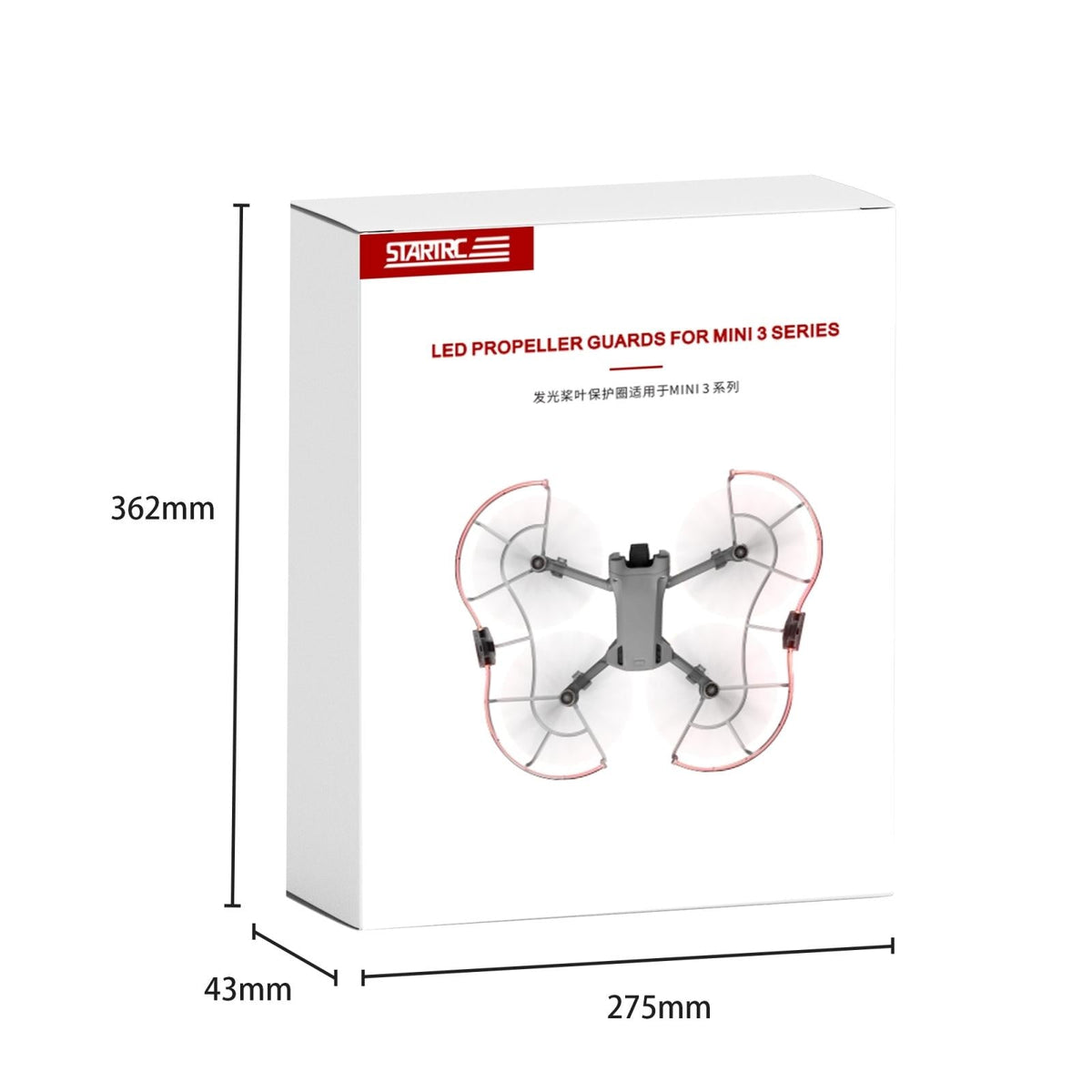 Anti-Collision Led Propeller Guards For Drones-1915196601681448968