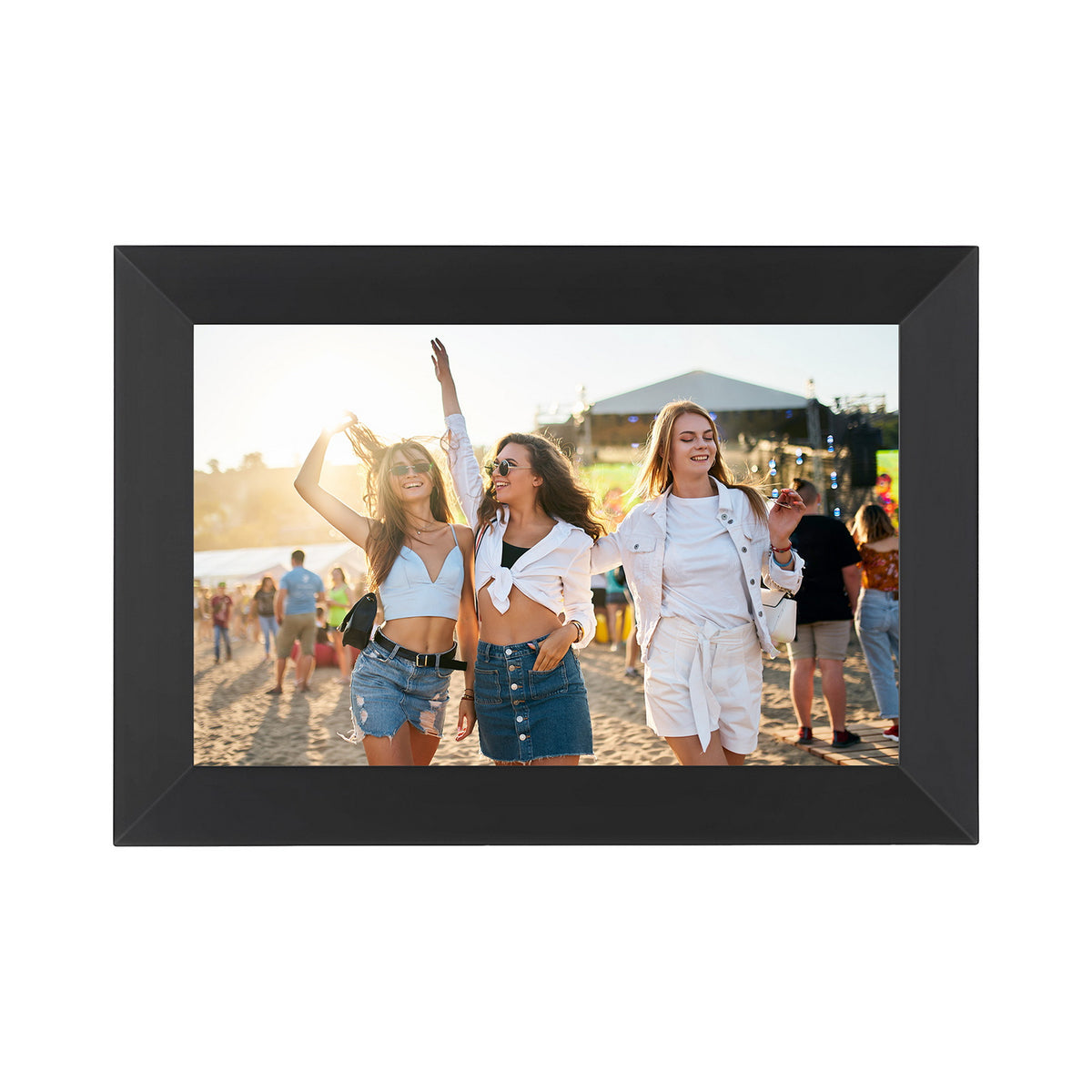 Artiss Digital Photo Frame 10.1 Inch WIFI Touch-Screen Picture Video Player 32G