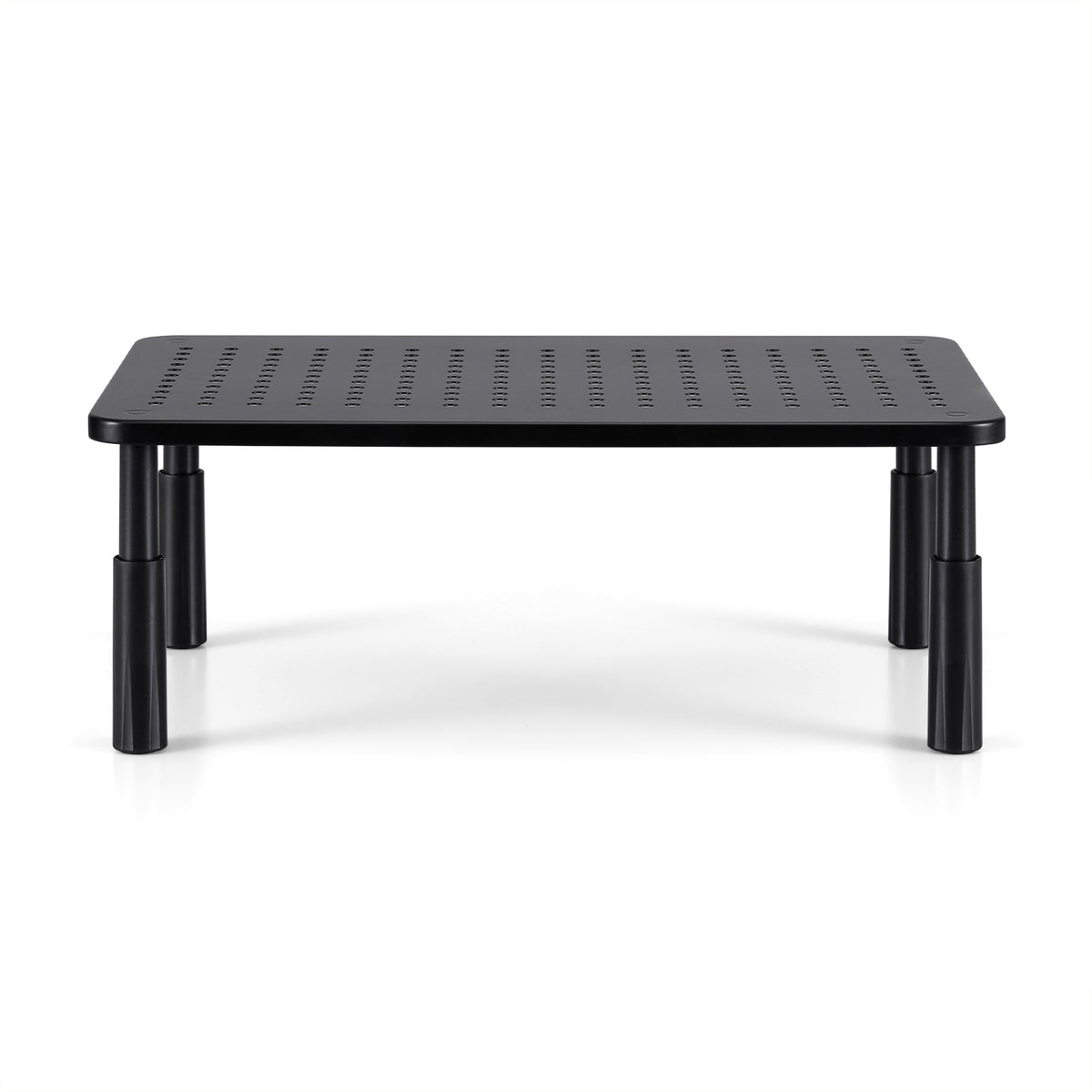 Artiss Monitor Stand Adjustable Riser For Computer Monitor And Laptop 3 Height Desk Organizer Black