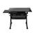 Artiss Drawing Desk Stool Set Drafting Table Adjustable Angle Tilt Drawers Black