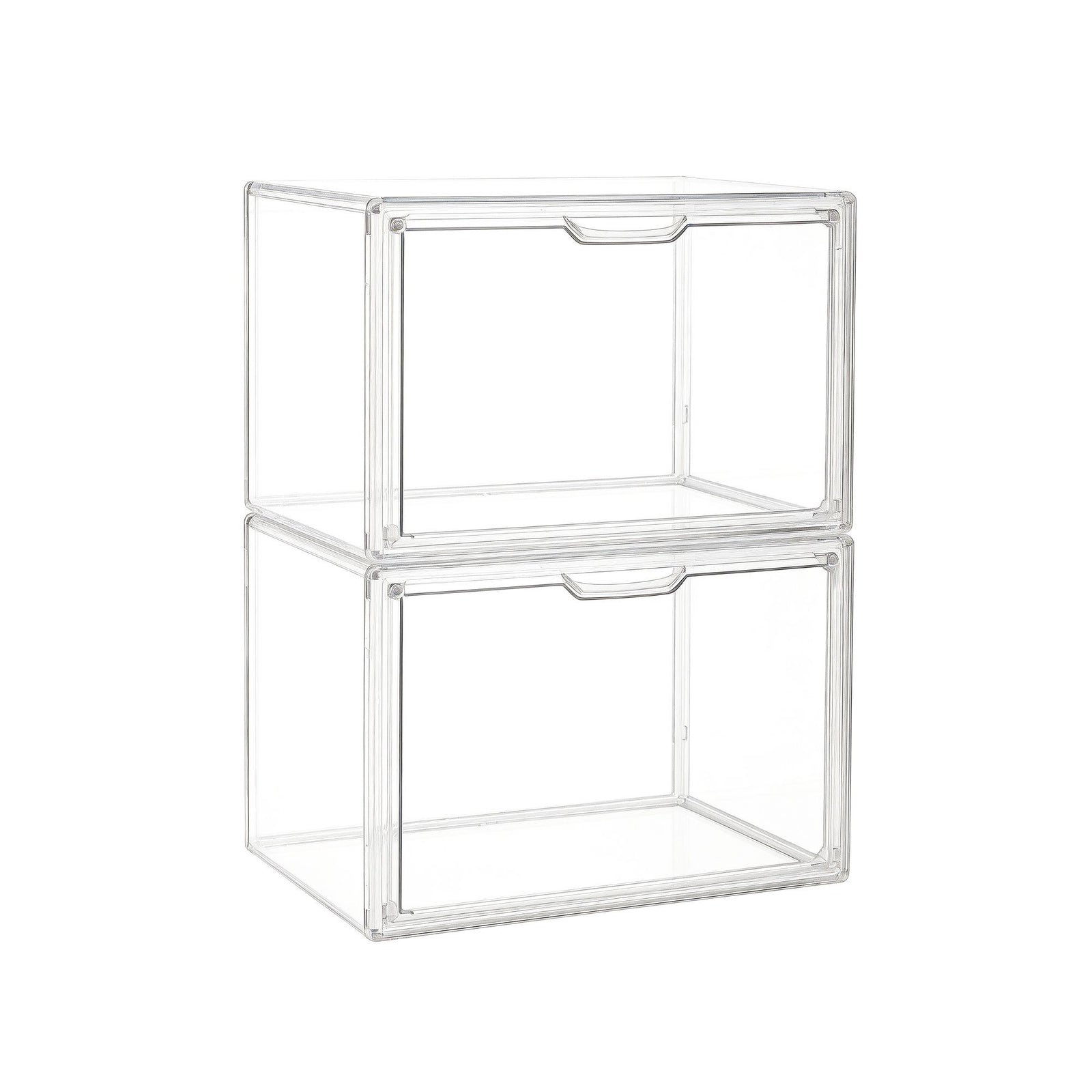 Artiss Clear Acrylic Display Case Box 2 Pack For Toys 54cm