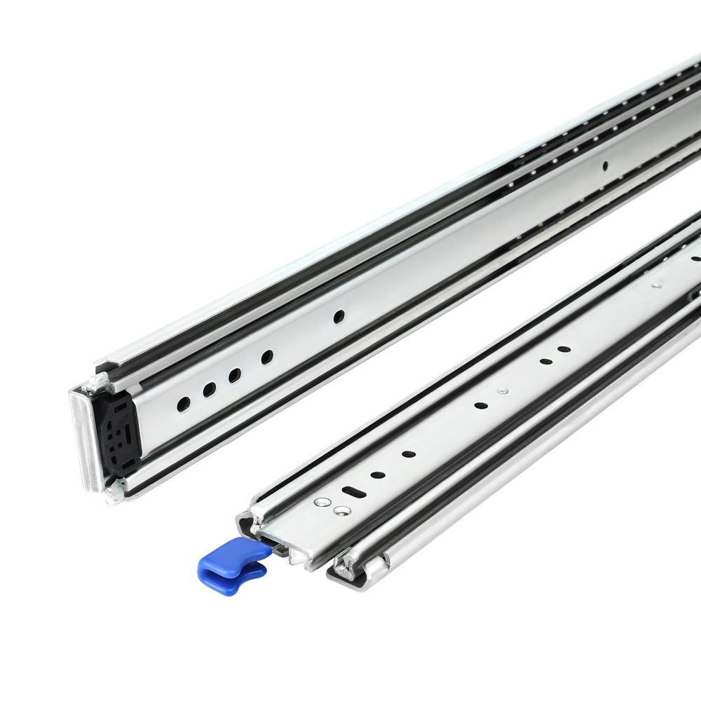 Giantz 2x Drawer Slides Full Extension Locking 227kg 1804-3608mm Length