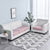 Anyhouz Sofa Cover Old Rose Polyester Thick Stretchable Cushion For Living Room 1Pc Enlarge Size 160-185cmx85-105cm