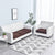Anyhouz Sofa Coffee Polyester Thick Stretchable Cushion For Living Room 1Pc Normal Size 225-275cm