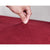 Anyhouz Sofa Cover Wine Red Polyester Thick Stretchable Cushion For Living Room 1Pc Back Cushion