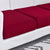 Anyhouz Sofa Cover Wine Red Polyester Thick Stretchable Cushion For Living Room 1Pc Back Cushion