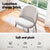 1 Artiss Dining Table and 4 Chairs Set White Sherpa