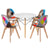1 Artiss Dining Table and 4 Chairs Set DSW White