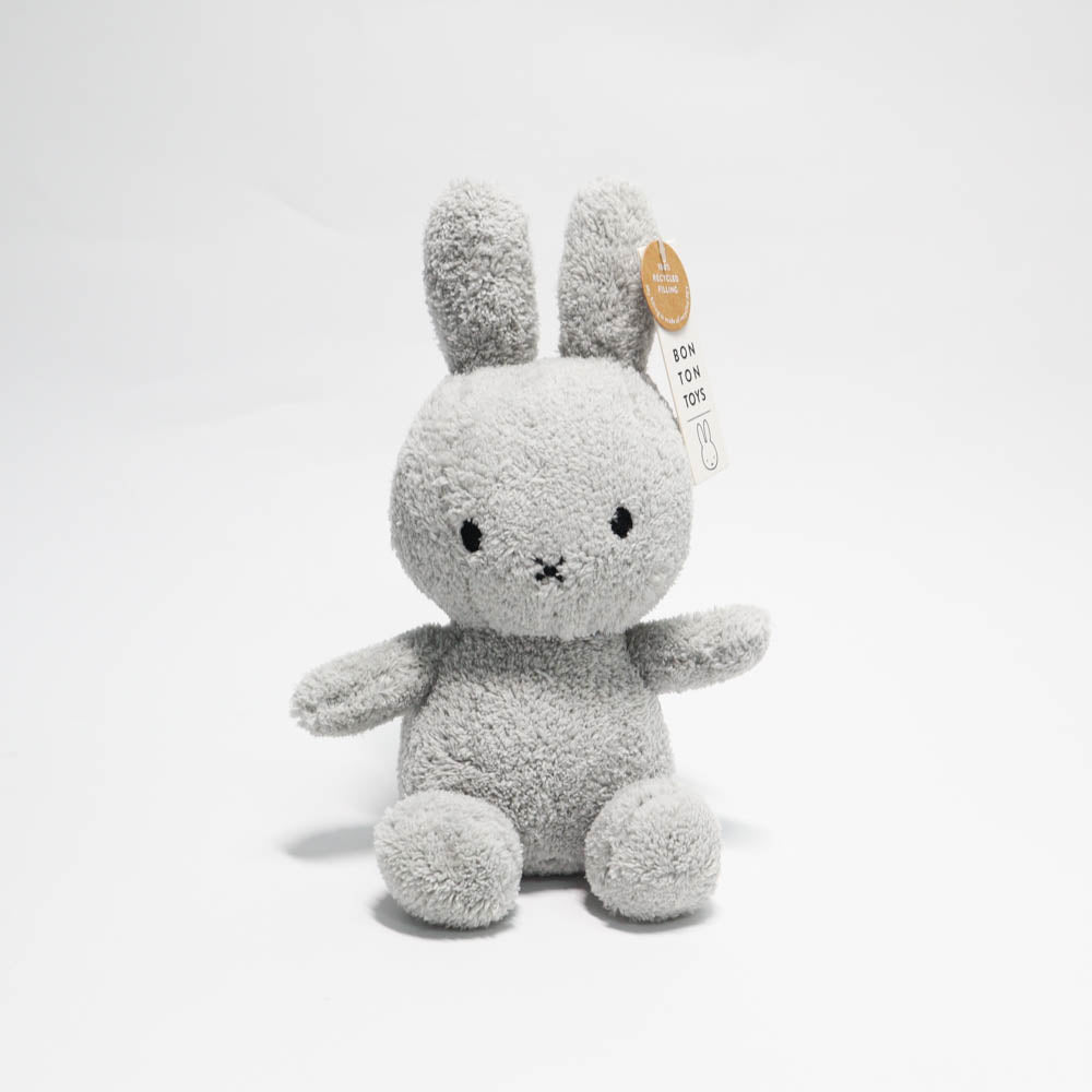 Miffy Sitting Terry Light Grey 23cm-1973194162899652608