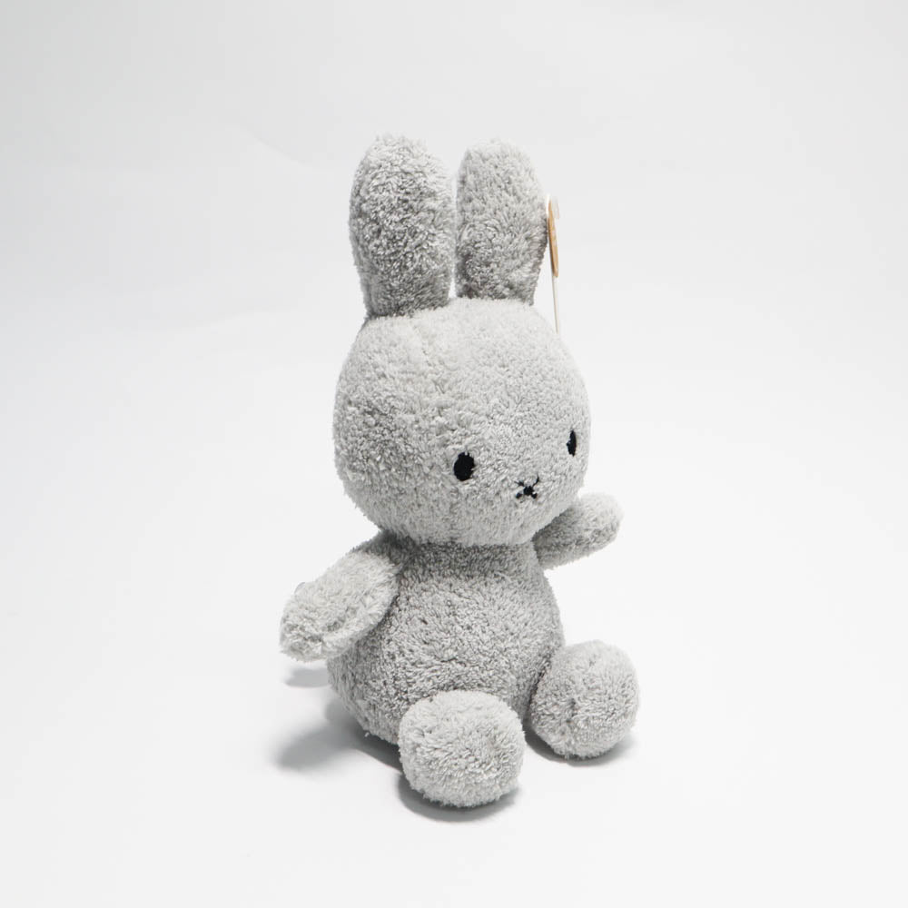 Miffy Sitting Terry Light Grey 23cm-1973194162899652609