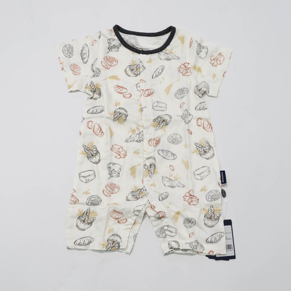 Domia Silky Bamboo Short Sleeve Baby Romperpicnic 80 48-1973194163600101376