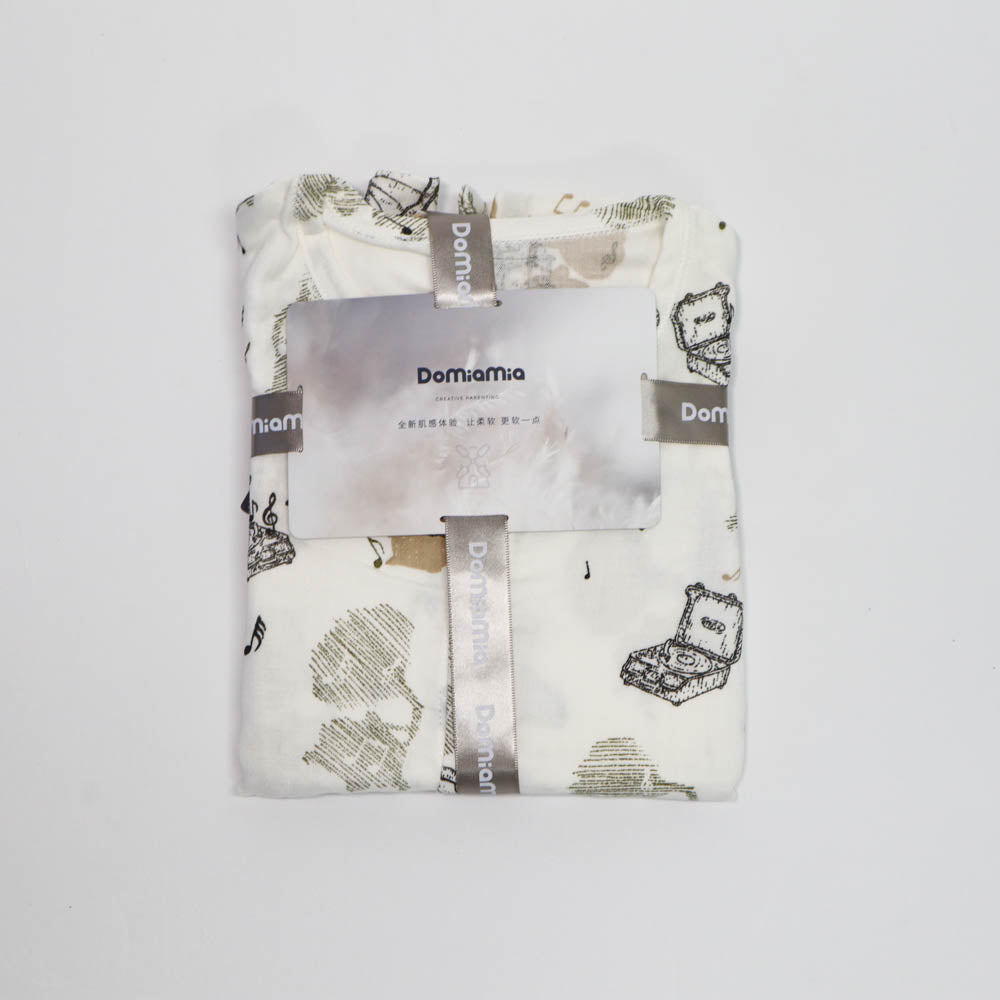 Domia Kids Bamboo Fiber Cotton sht Sleeve Pajama Set Gramophone Radio 110-1973194155517677568