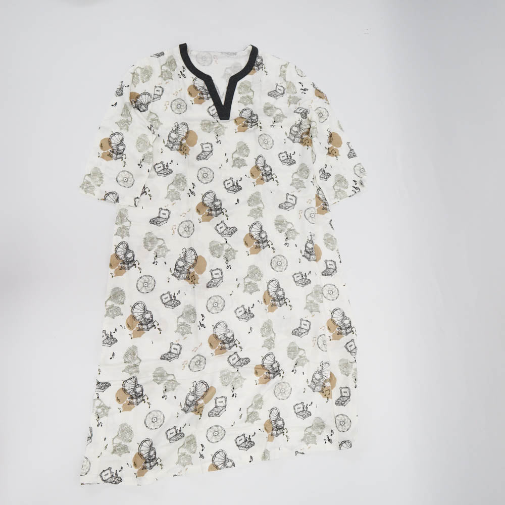 Domia Parent child Loungewear DressGramophone Radio Adult XS-1973194155693838337