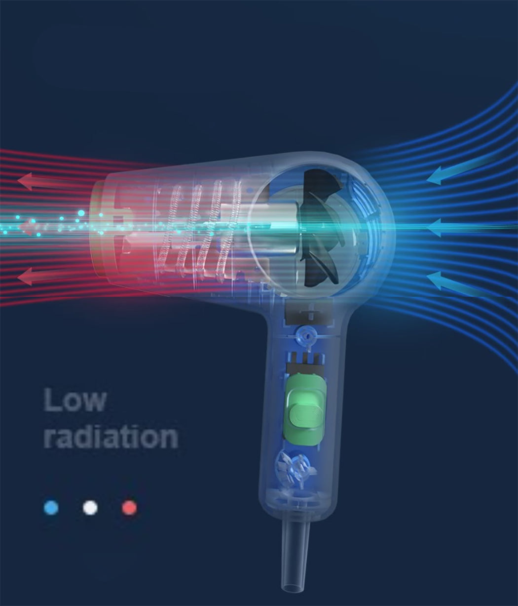 Seven Bubble ultra quiet Kids Hair Dryer-1954803088237924353