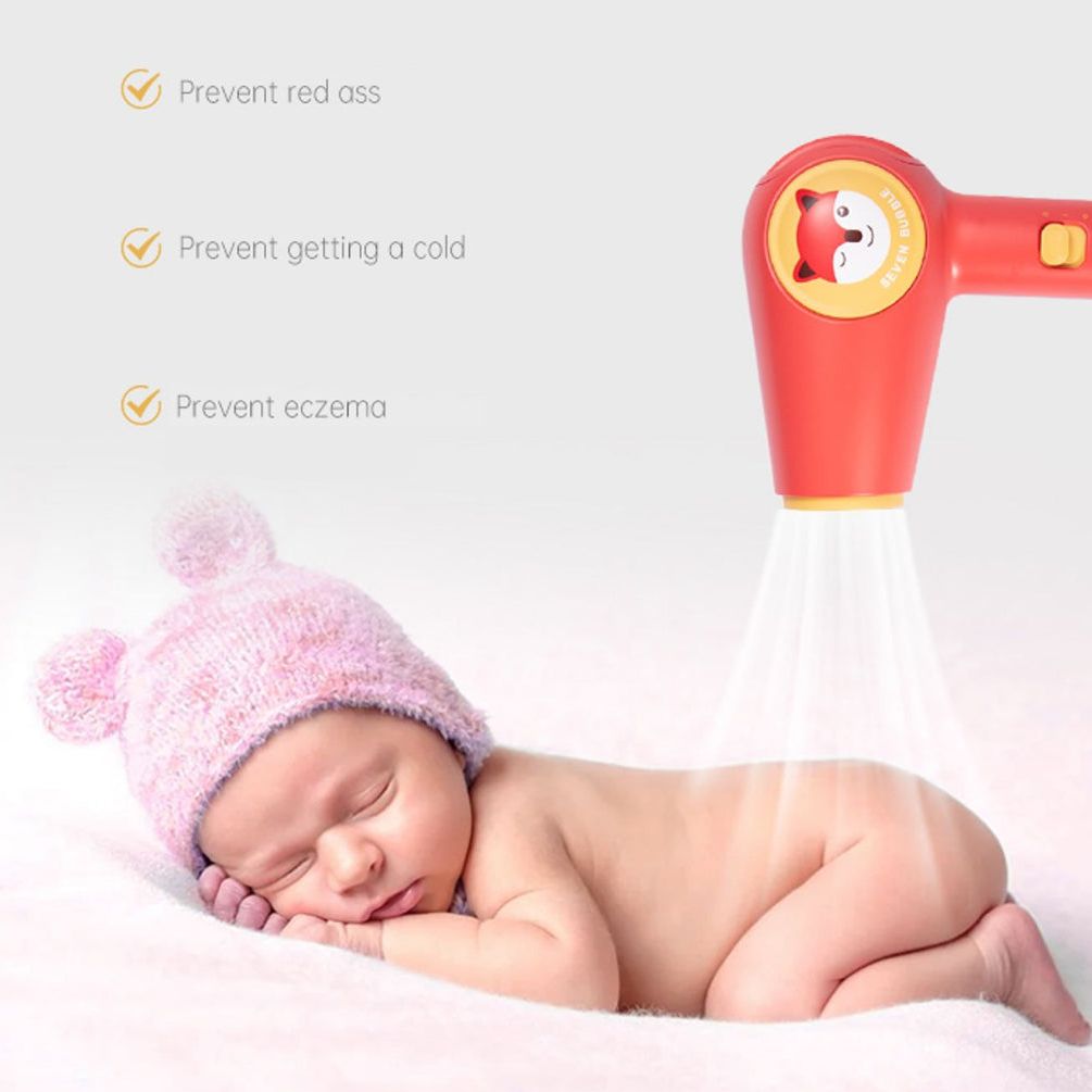 Seven Bubble ultra quiet Kids Hair Dryer-1910113013516603395