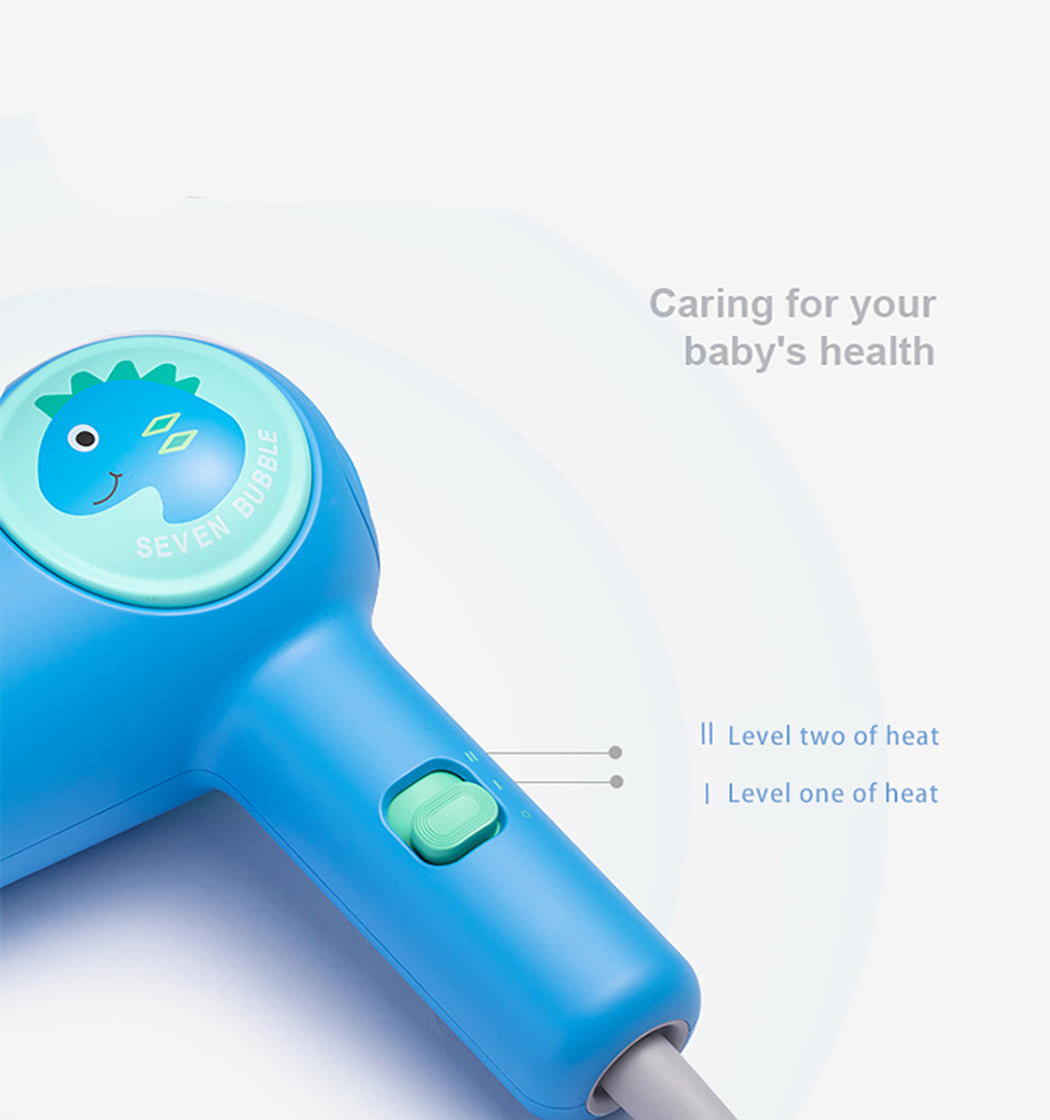 Seven Bubble ultra quiet Kids Hair Dryer-1954803088414085124