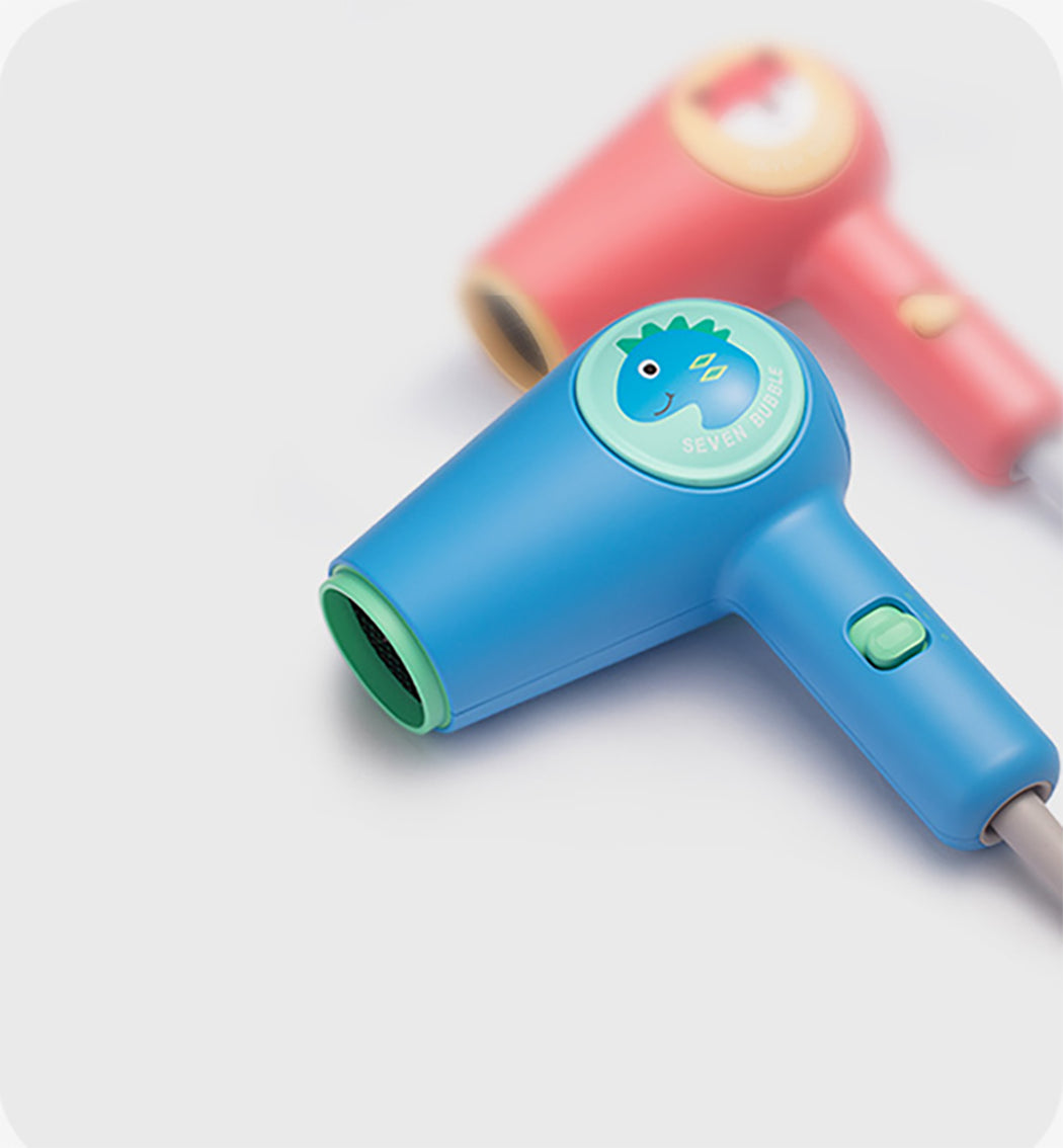 Seven Bubble ultra quiet Kids Hair Dryer-1954803088414085122
