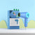 Seven Bubble ultra quiet Kids Hair Dryer-1910113013701152774