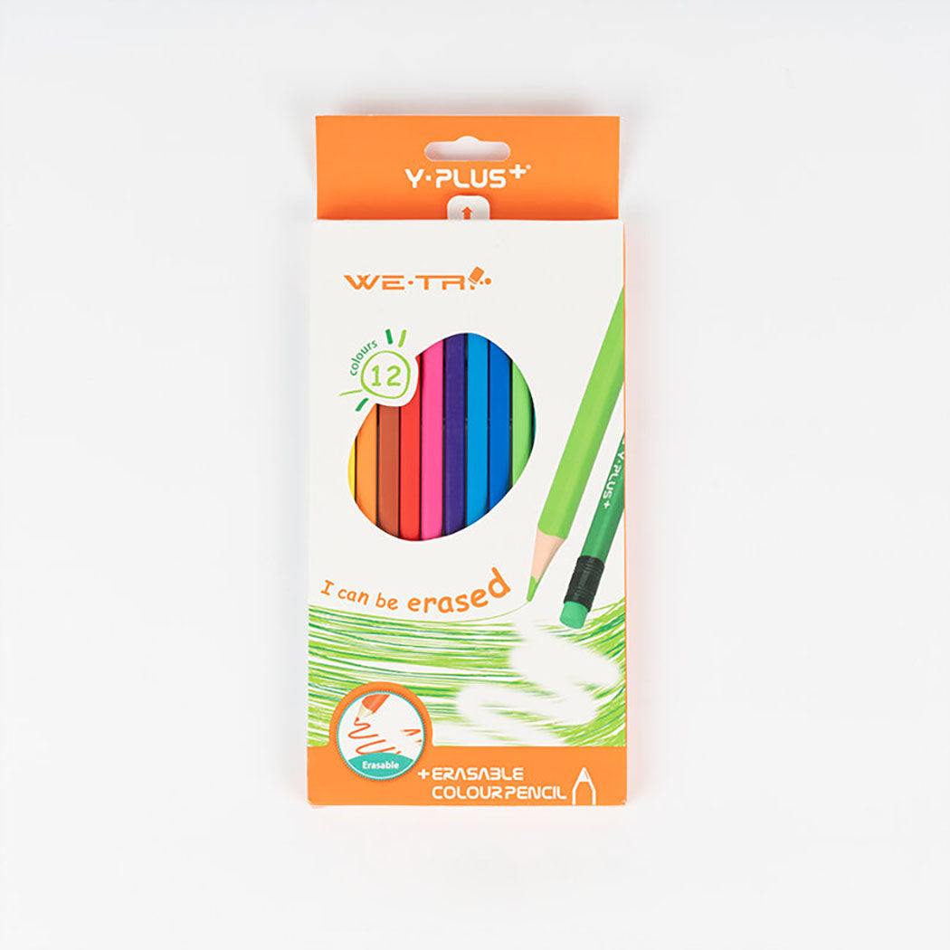Yplus Erasable Color Pencil with Eraser-1973194200312844288