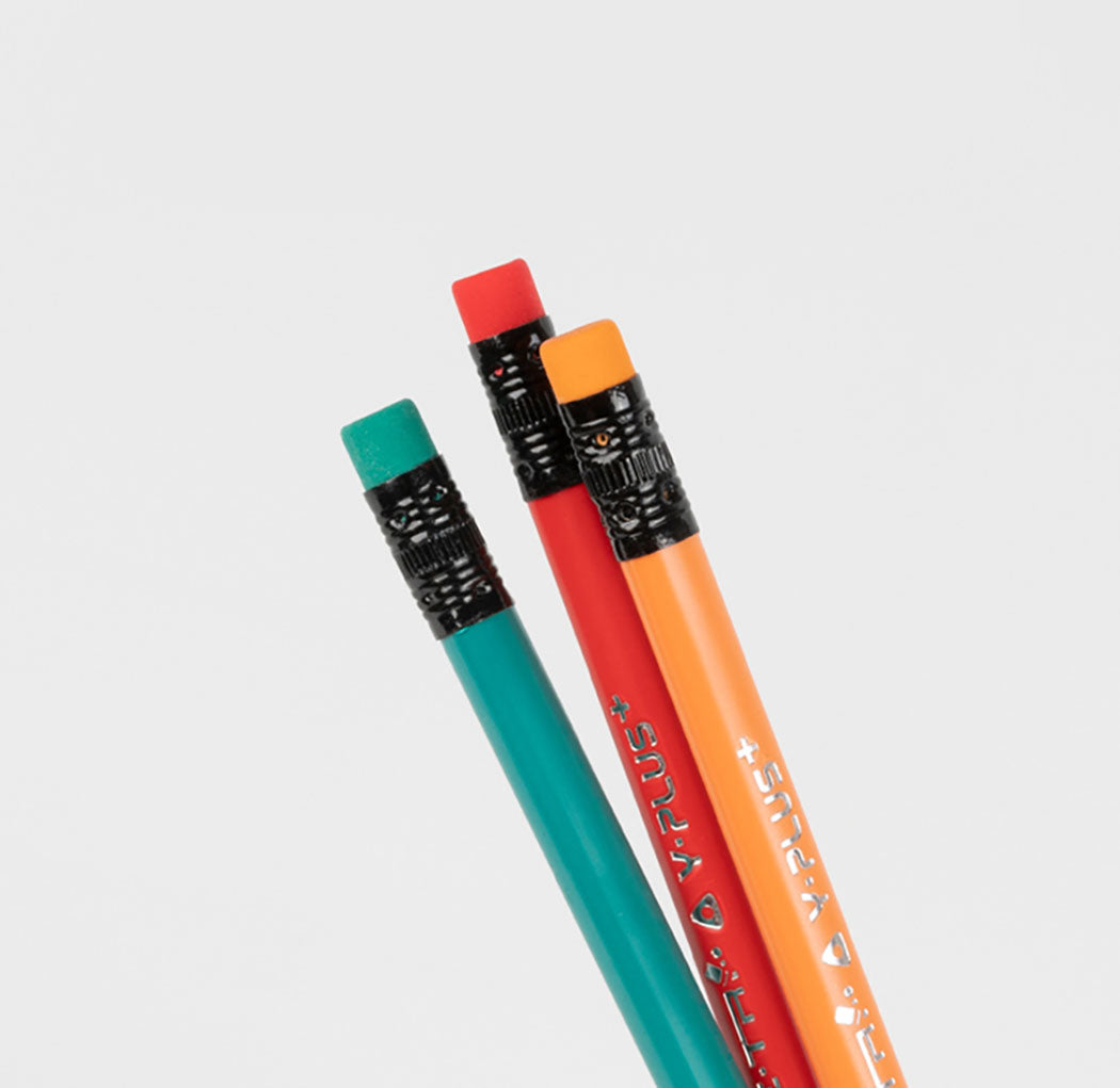 Yplus Erasable Color Pencil with Eraser-1973194200312844291