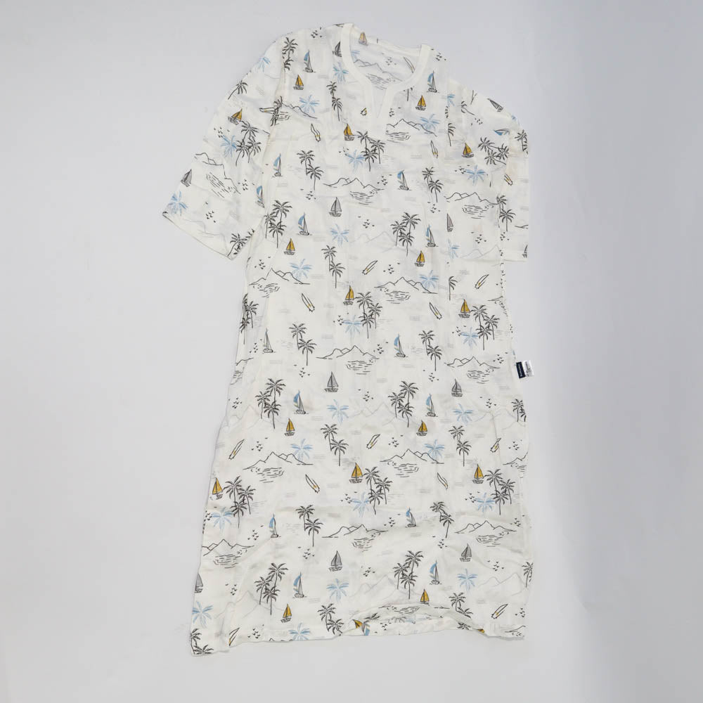 Domia Bamboo Loungeware Dress Adult Coconut Holiday Xs-1973194170038358017