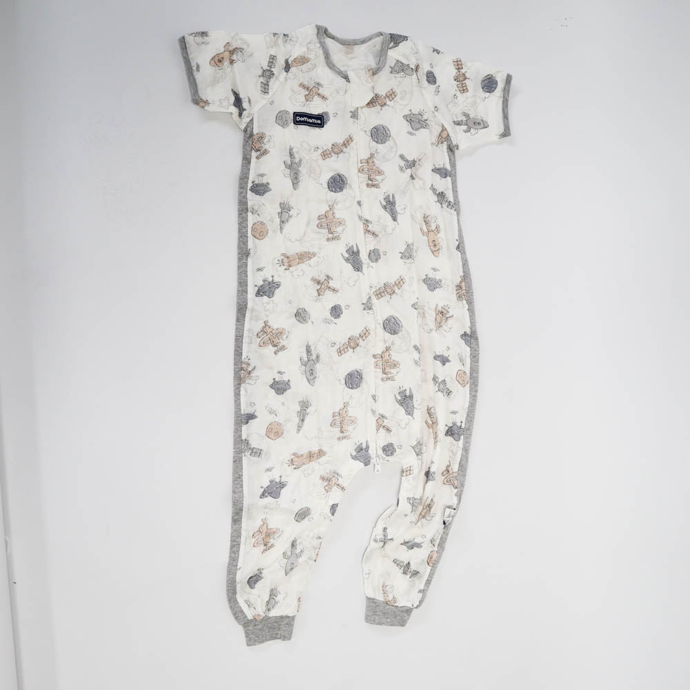 Domia Bamboo Fiber Cotton Short Sleeve Split Leg Sleeping Bag  1.0Tog  Spacecraft XL-1973194161414868992