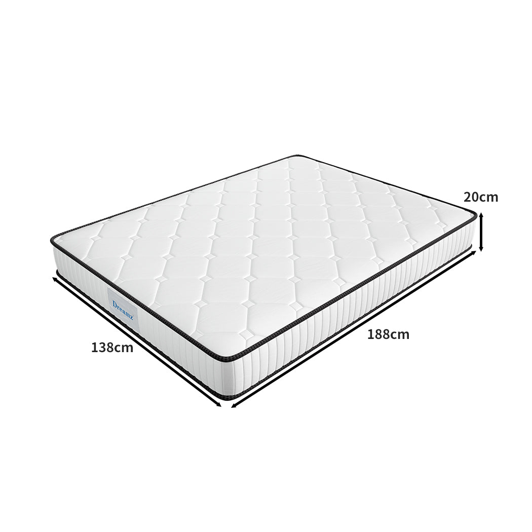 Dreamz Spring Mattress Bed Pocket Tight Double-1954802848441176065