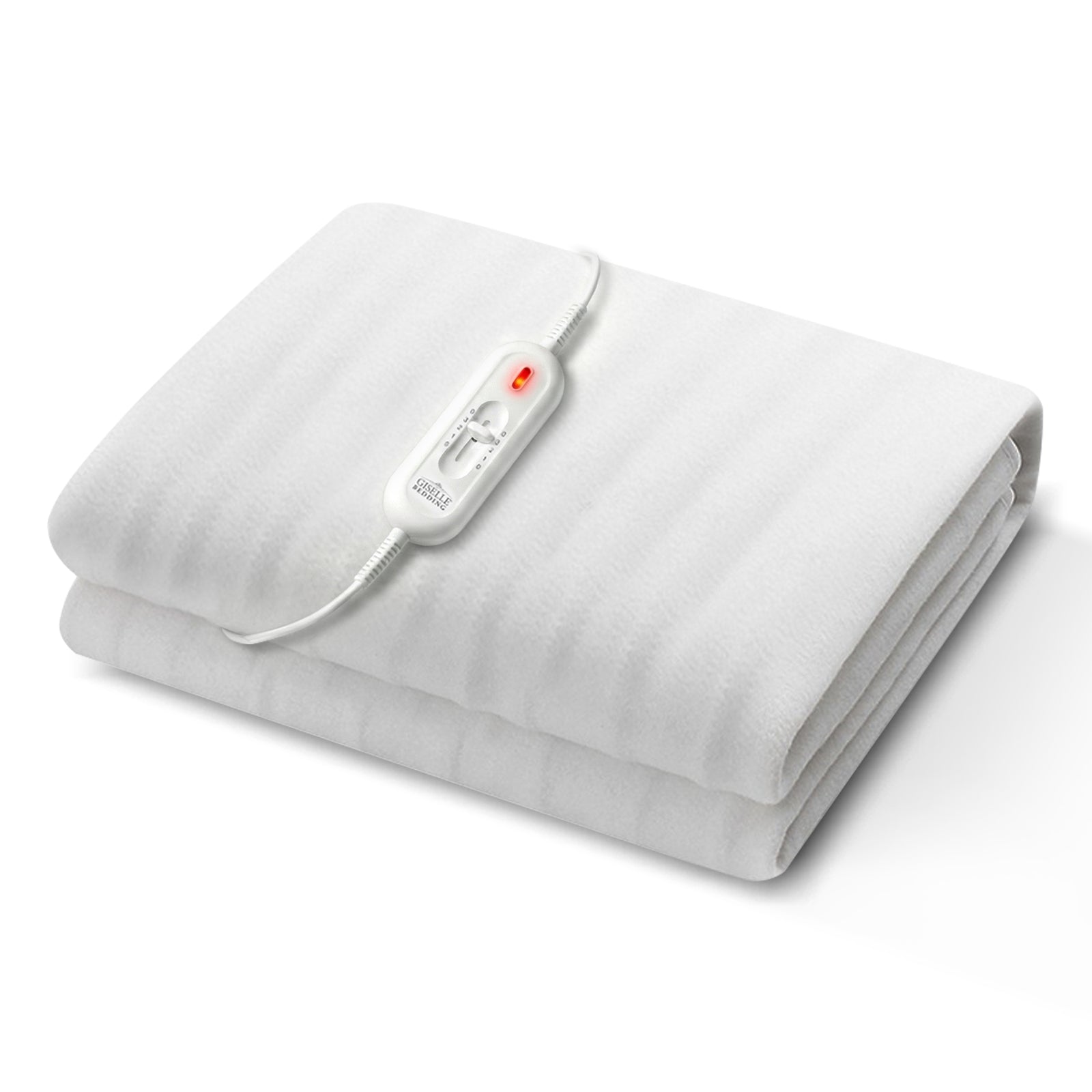 Giselle Electric Blanket King Single Heated Fully Fitted Washable Pad Winter Warm
