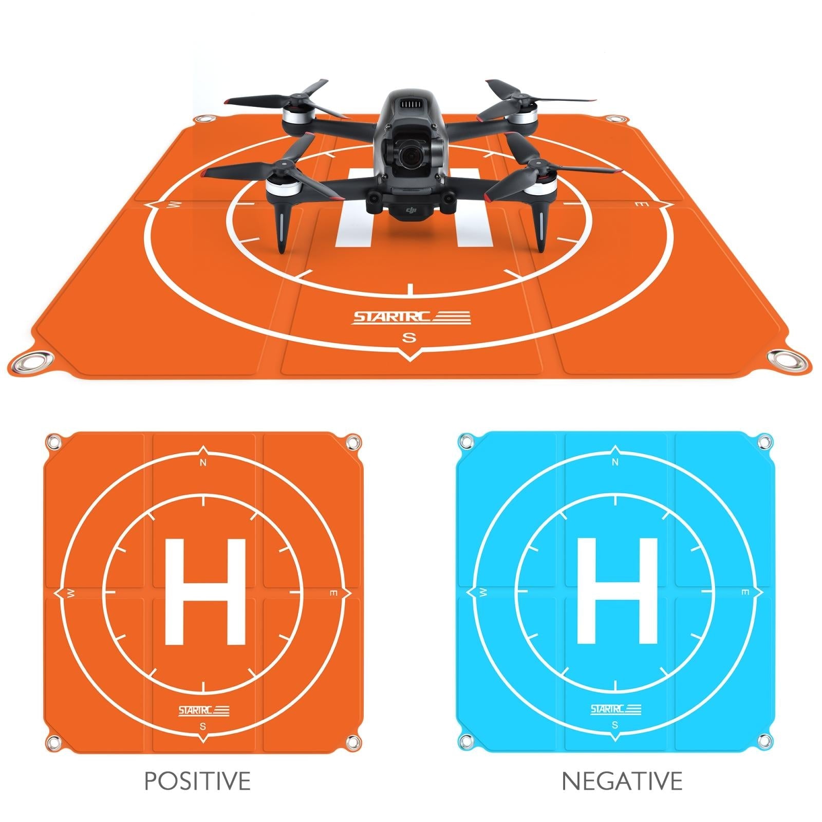 Universal Foldable Landing Pad For Drones - Portable Square Design-1915196875175235584