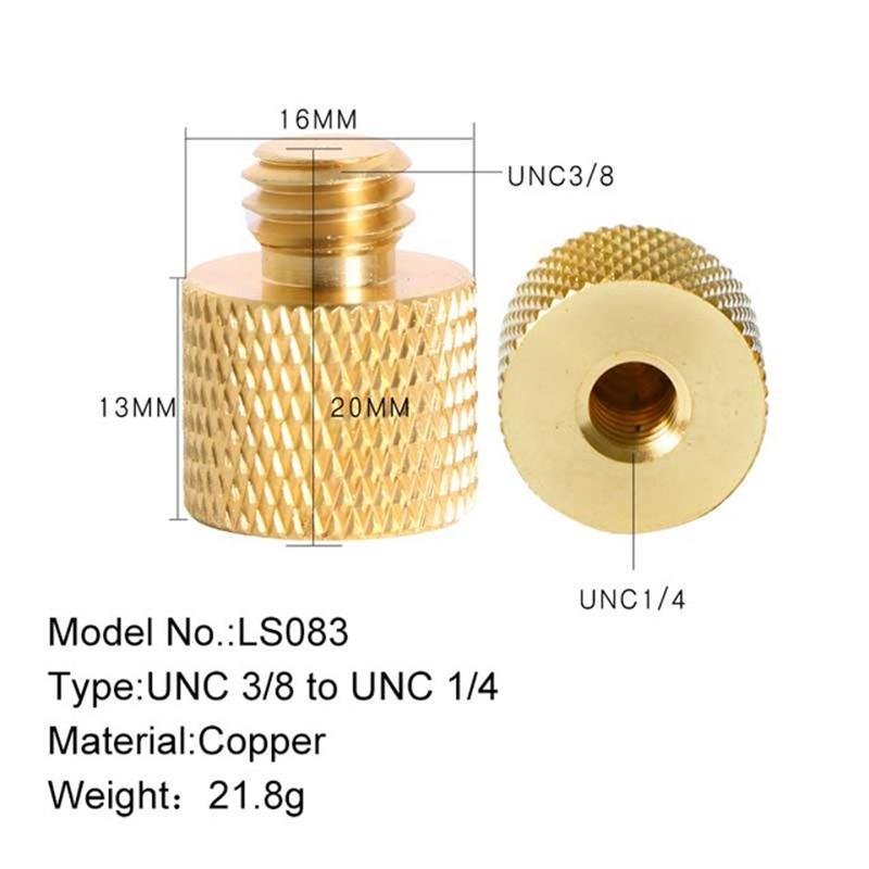 1 / 4 Female To 3 / 8 Male Conversion Screws - Set Of 2-1915197168919121921