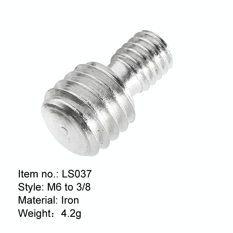 2-Pack M6 To 3 / 8 Camera Screw Adapters-1915197670515937281
