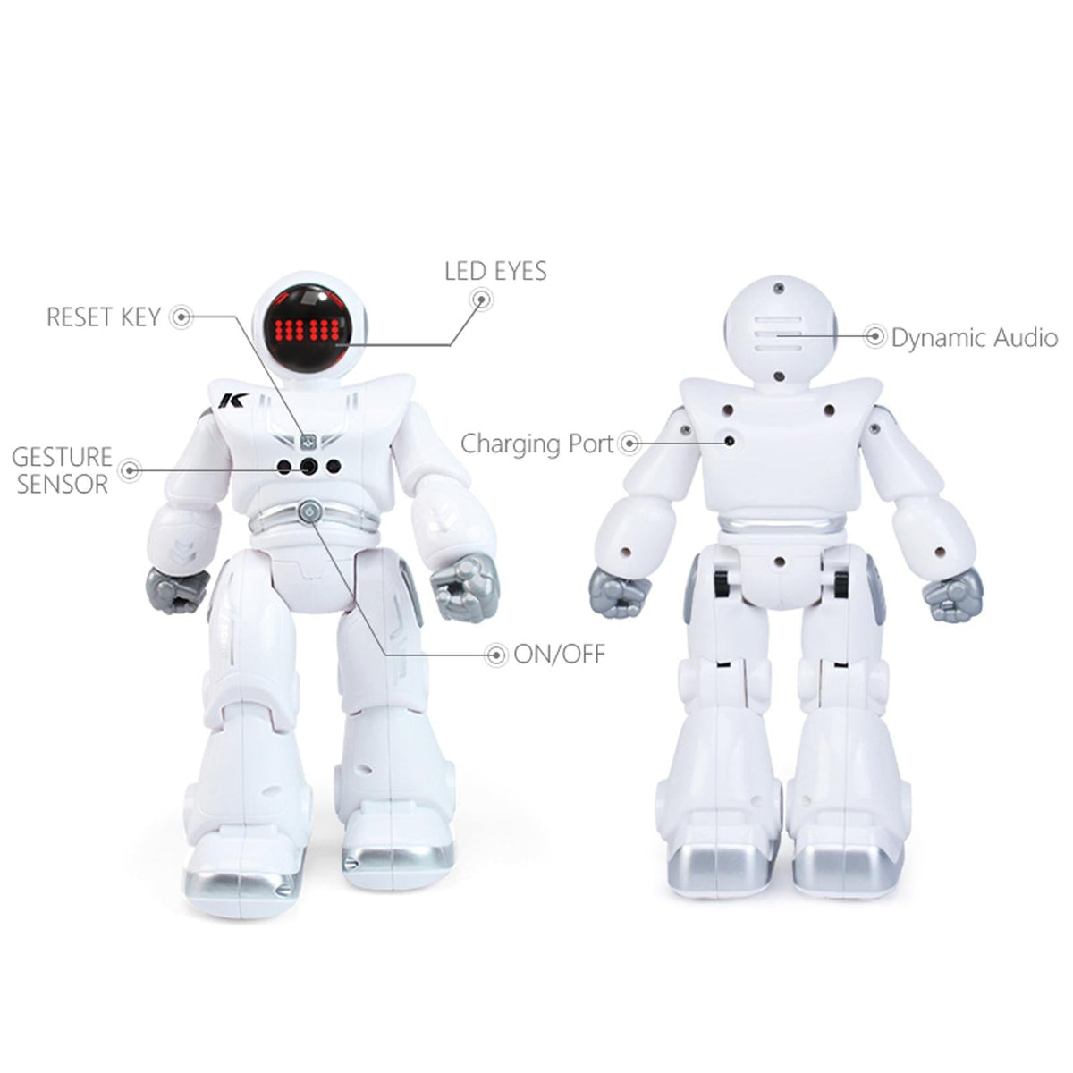 Gesture Control Robot - Silver R18-1964932190756278280