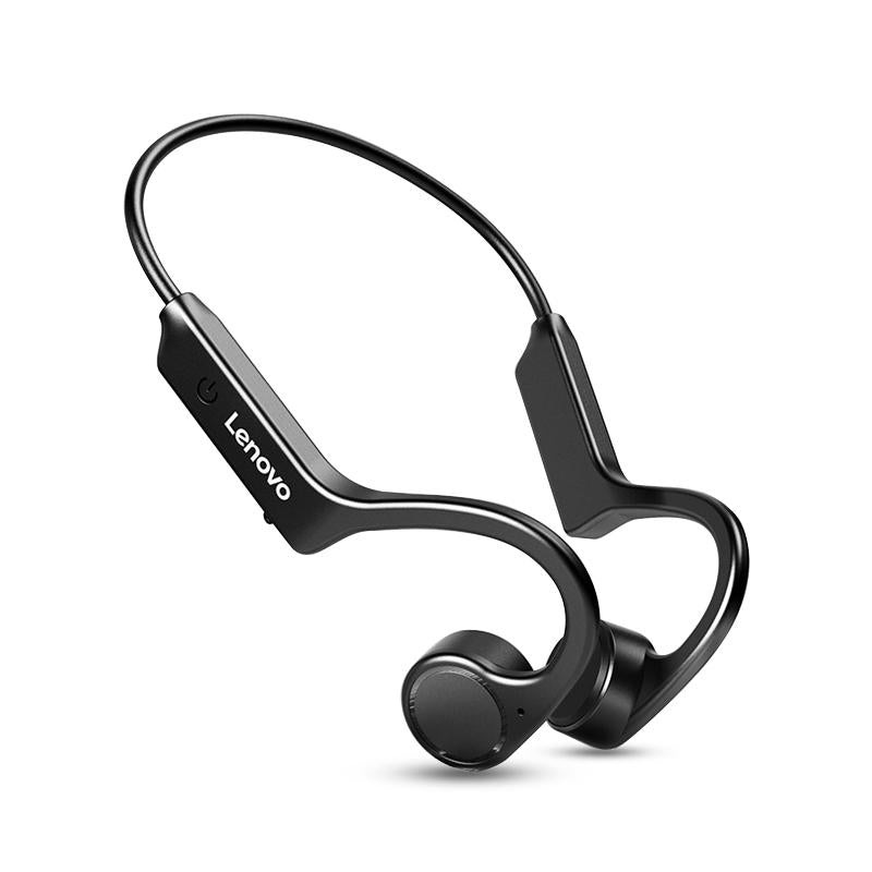 Waterproof Bone Conduction Bluetooth Earphones - Black-1915196847551549440