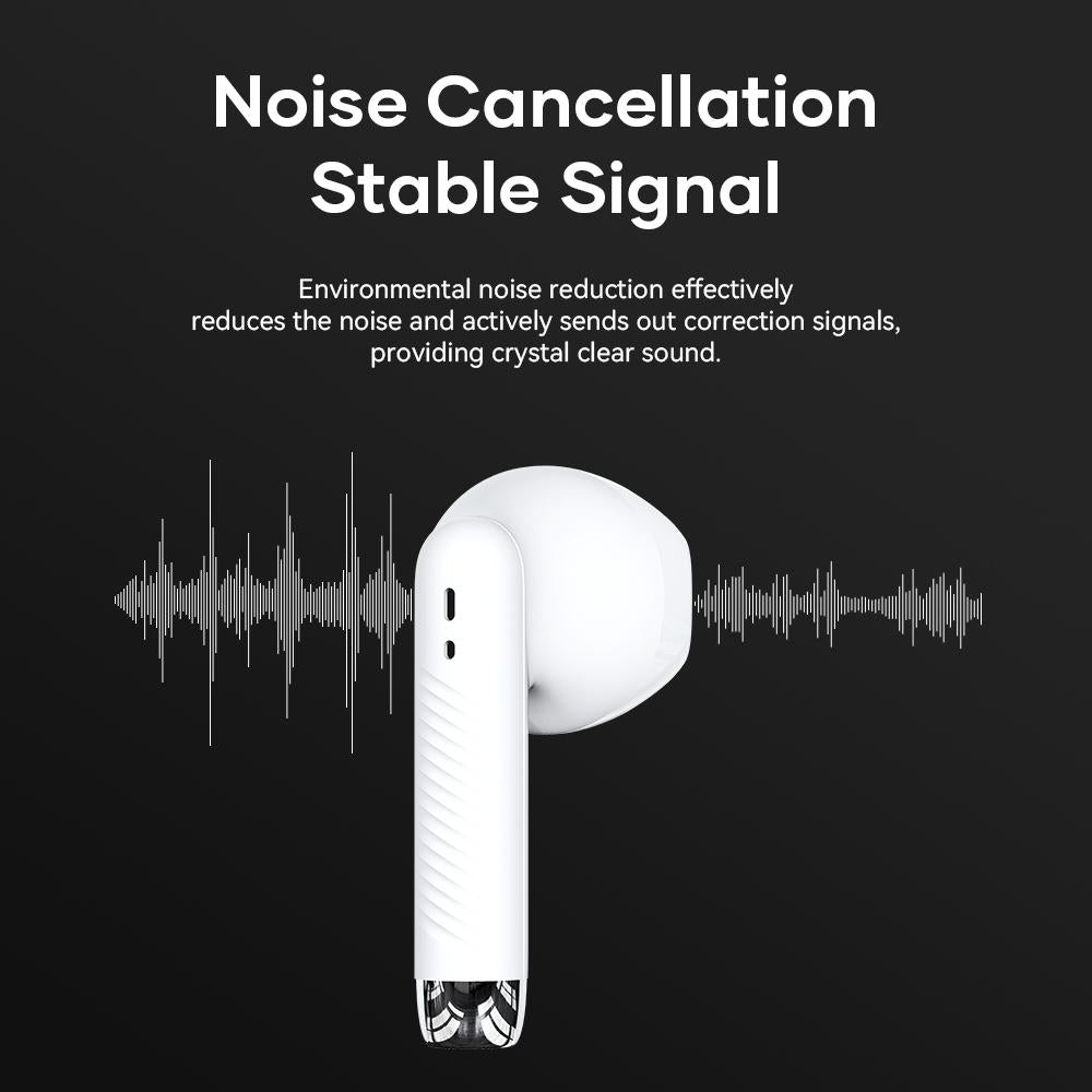 Wireless Bluetooth 5.0 Earphones - White-1915196948340674564